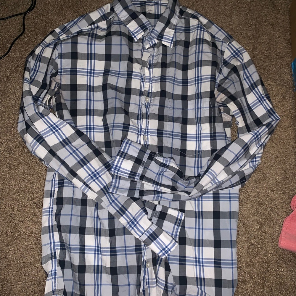 J. crew men’s plaid shirt